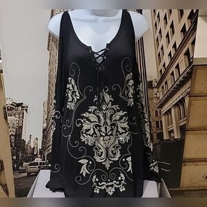 Liberty cold shoulder XL sexy top NWT